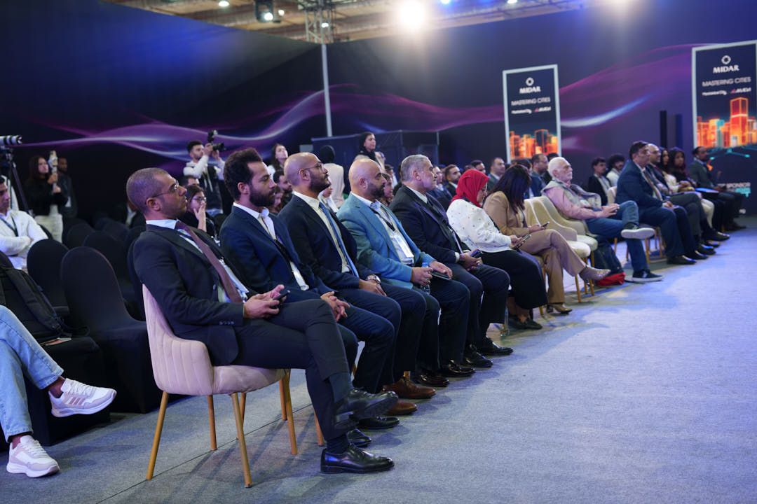The audience at an AIDC² Expo 2025 conference session