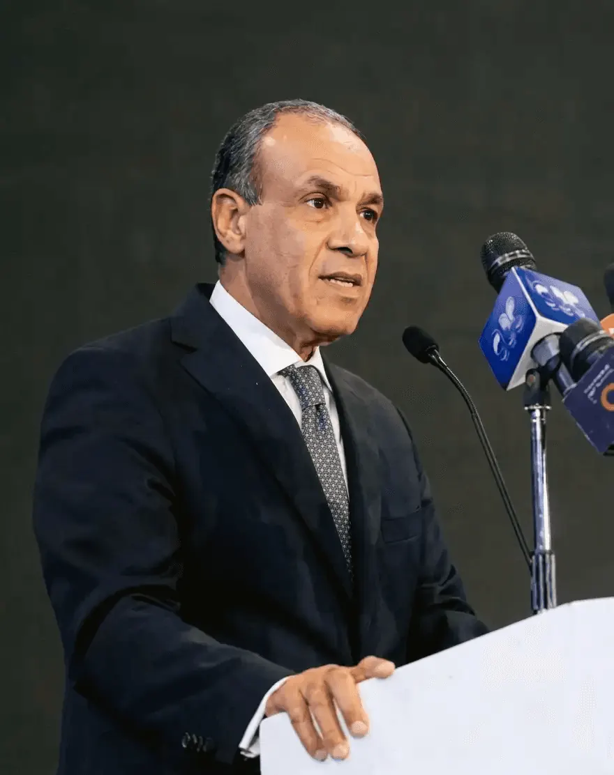 H.E. Dr. Badr Abdelatty, Egypt's Minister of Foreign Affairs, at AIDC² Expo 2025