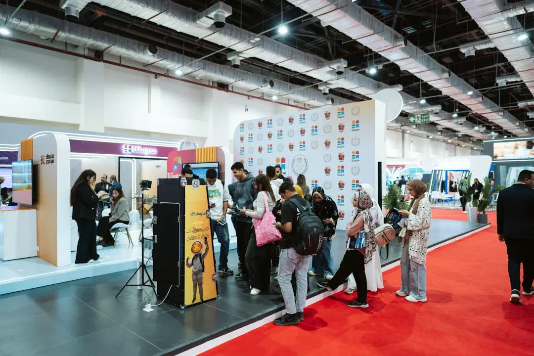 A powerful display from Ministry of Education, highlighting their latest solutions and industry expertise.