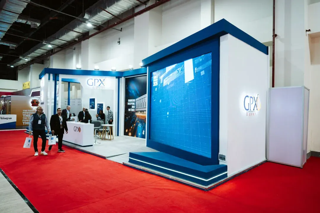 A fully immersive booth by GPX, giving visitors a closer look at their innovations.